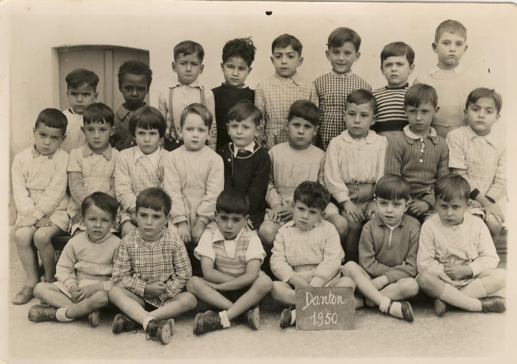 1950 - Classe de maternelle - Maternelle danton