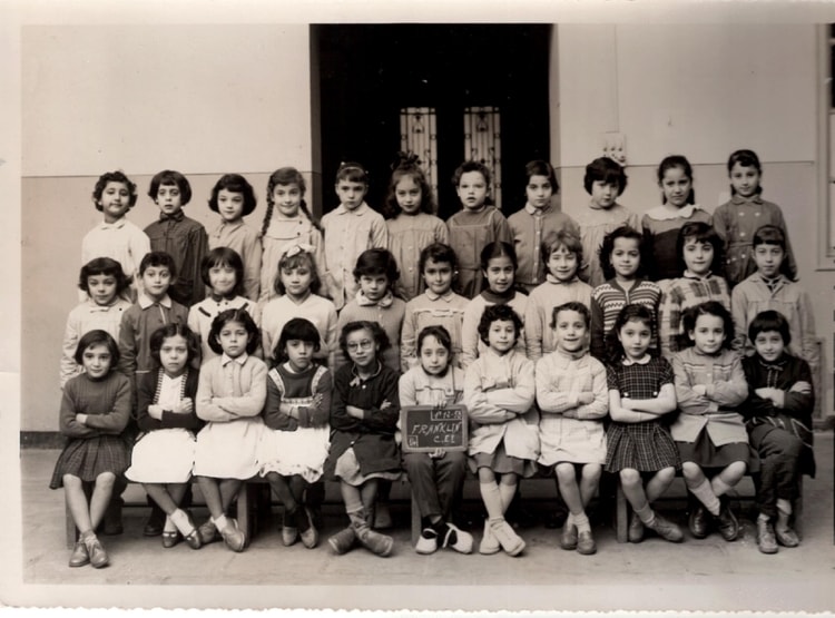 1958 - Ce1 1958 59 - Ecole franklin