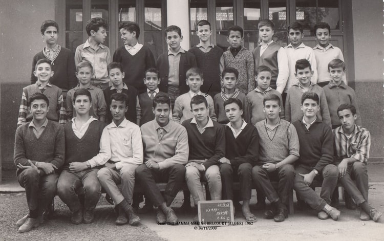 1962 - 5eme CEG HAMMA-MARINE - Ceg hamma marine