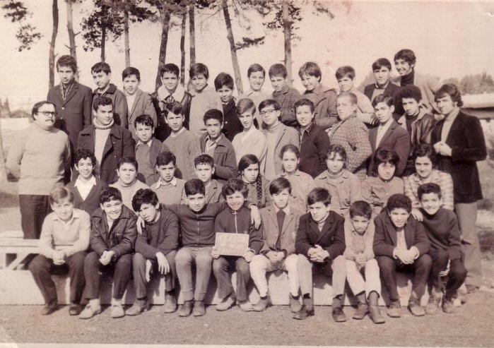 1970 - Classe de 4ieme - Lycée el mokrani