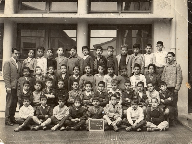 1960 - Cour elementaire2 - Ecole brahim fatah (ex verdun) bab ejedid - alger