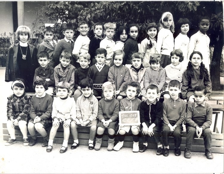 1966 - 1966-1967 CE1 P - école de chateauneuf elbiar
