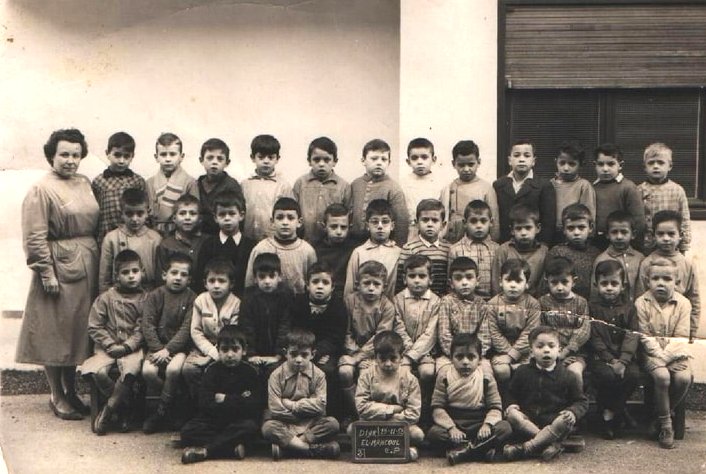 1958 - Cp1 - Ecole de garçons de diar el maçoul