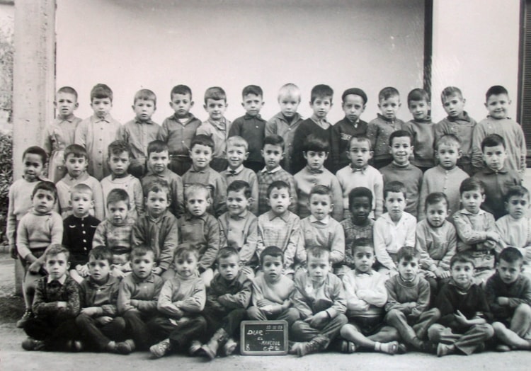 1959 - CP - Ecole de garçons de diar el maçoul