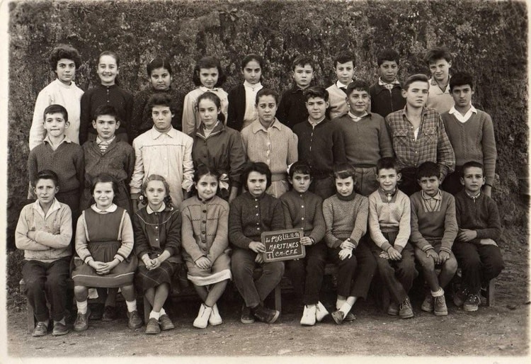 1955 - Ce2 - Ecole des pins maritimes
