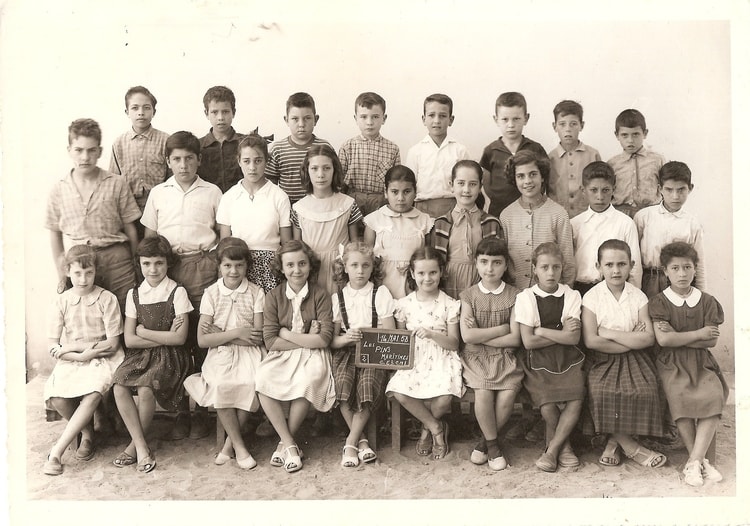 1958 - CE2 / CM1 - Ecole des pins maritimes