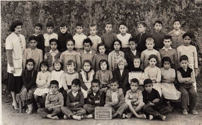 1958 - CP/CE1 PINS MARITIMES 1958 - Ecole des pins maritimes