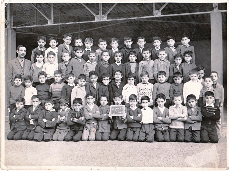 1970 - 2EME B - Ecole de garçon les allobroges alger