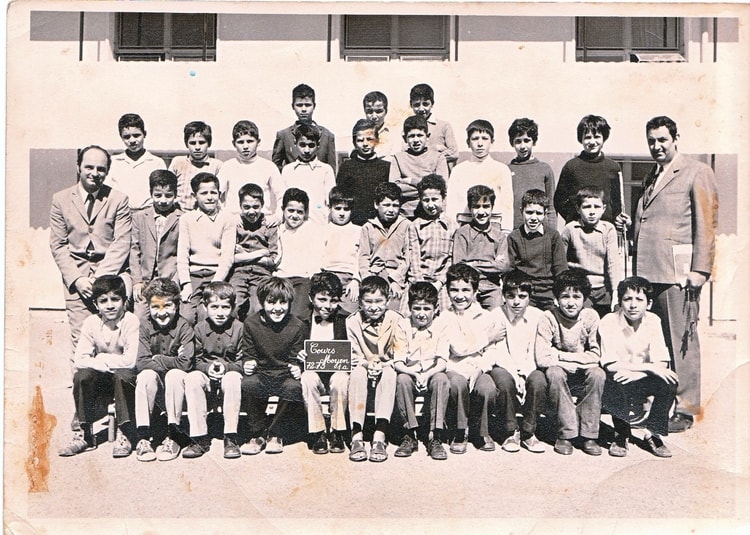 1972 - CM 1A - Ecole de garçon les allobroges alger