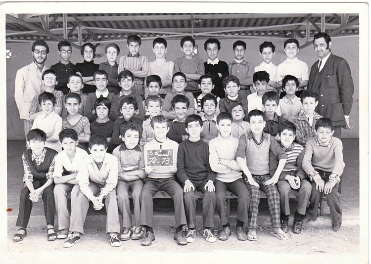 1973 - CM2 - Ecole de garçon les allobroges alger