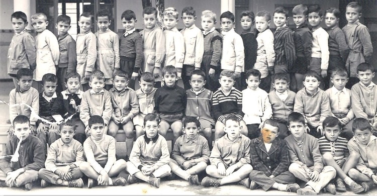 1960 - CP - Ecole-trottiier