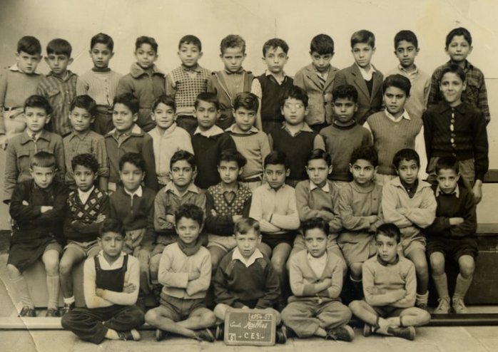 1954 - CE2 - 1954 - 55 - Ecole mailhes