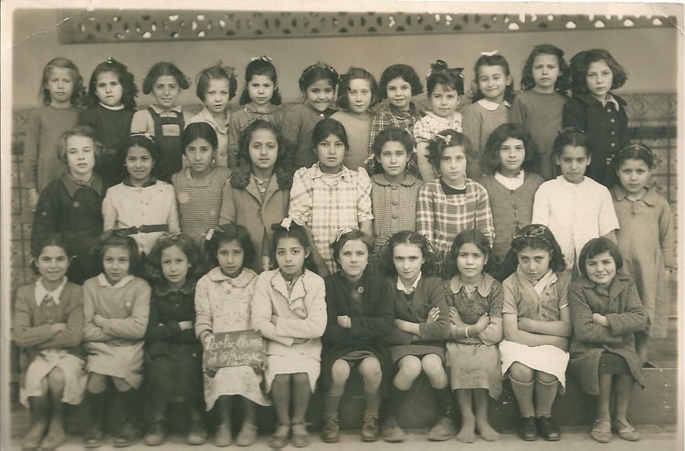 1945 - CE2 - Externat notre dame d'afrique