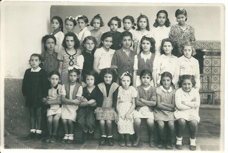 1946 - CM1 - Externat notre dame d'afrique