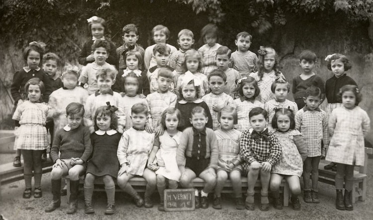 1941 - Alger Horace Vernet-maternelle 1941/42 - Marternelle rue horace vernet