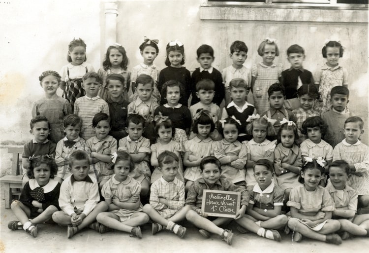 1945 - Maternelle première classe - Marternelle rue horace vernet