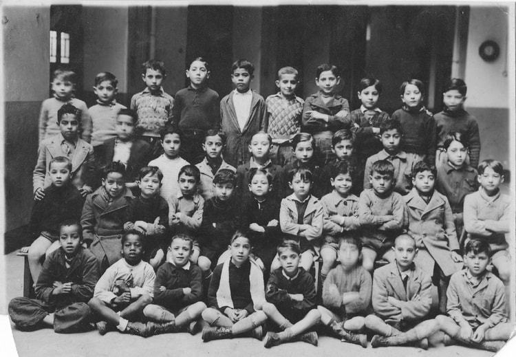 1940 - CM1 - Ecole rue du divan