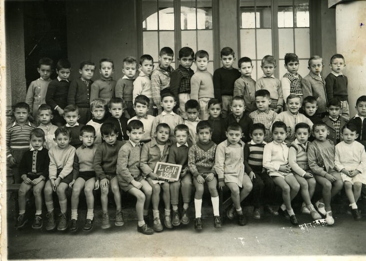 1956 - Cours préparatoire - Ecole du golf