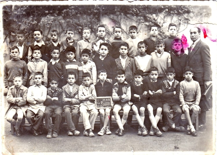 1957 - CE 2 - Ecole de garçons du ruisseau rue mirabeau