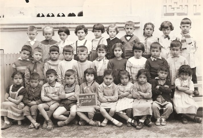 1957 - 1 année - école maternelle danton