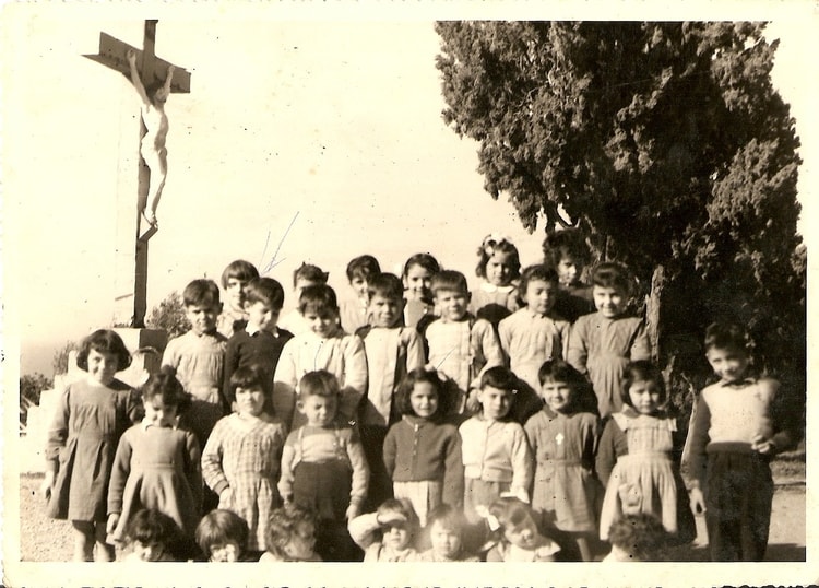 1954 - MATERNELLE - Ecole sainte monique notre dame d'afrique