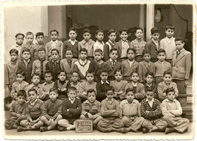 1955 - Soudan - Ecole rue du soudan