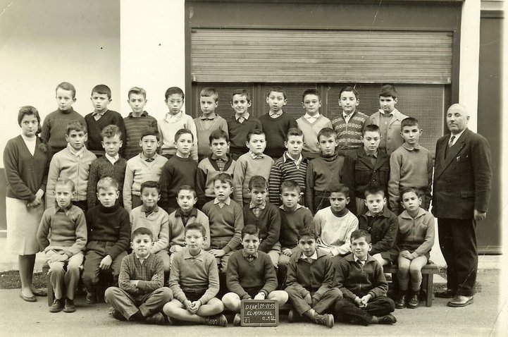 1958 - CM2A  - Ecole de diar el mahçoul