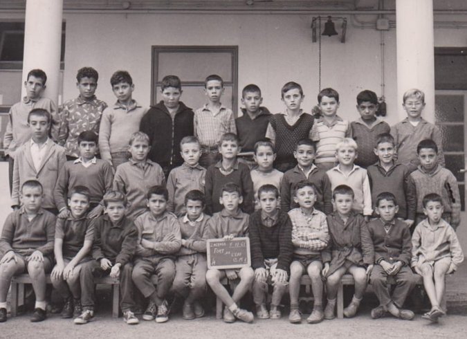 1961 - CM1 - Ecole primaire fort de l'eau