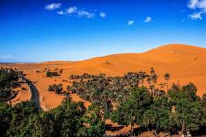 Spécificité architecturale,rouge ocre, perle du Gourara.