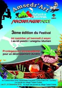 TADART OUFELA OUVRE GRAND LES BRAS A  MONTAGN 'ART