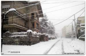 guenzet sous la neige