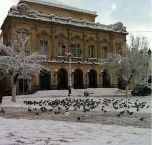 Constantine sous la neige
