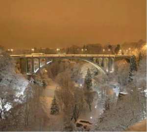 Constantine sous la neige