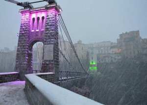 Constantine sous la neige