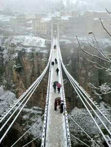 Constantine sous la neige