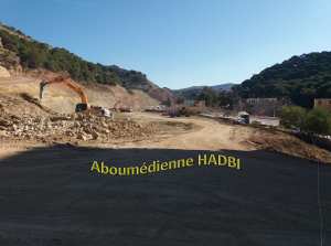 TRAVAUX DE REALISATION DE LA LIAISON AUTOROUTIERE RELIANT LE PORT DE GHAZAOUET A L'AUTOROUTE EST-OUEST.