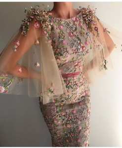 magnifique robe beige