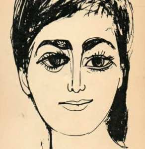 Jamila Boupacha by Picasso