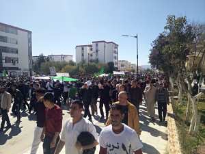 مظاهرات برج بوعريريج ضد العهدة الخامسة و ضد التمديد والتأجيل