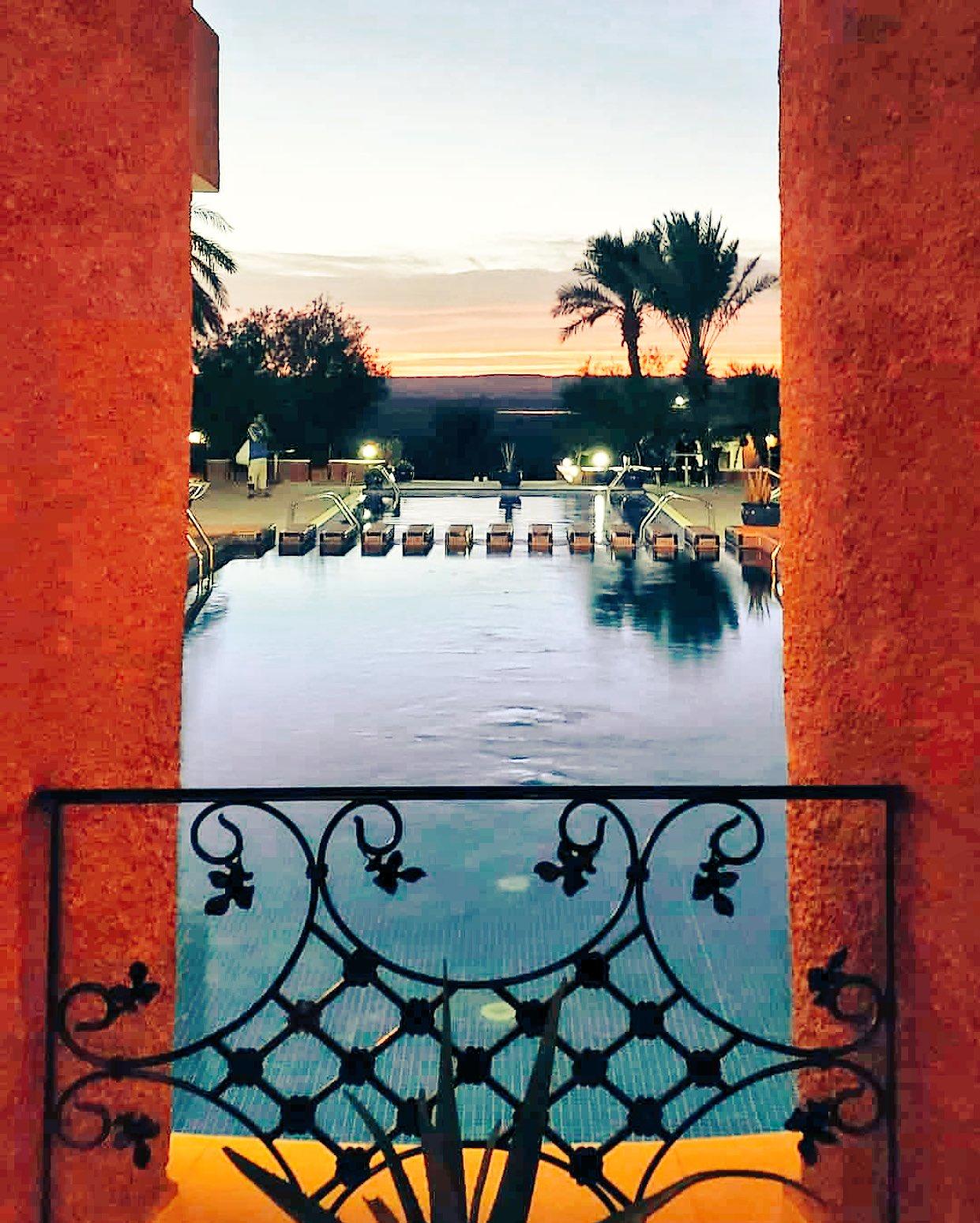 Spécificité architecturale,rouge ocre, perle du Gourara.