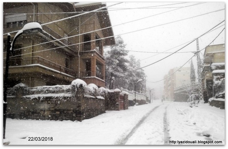 guenzet sous la neige