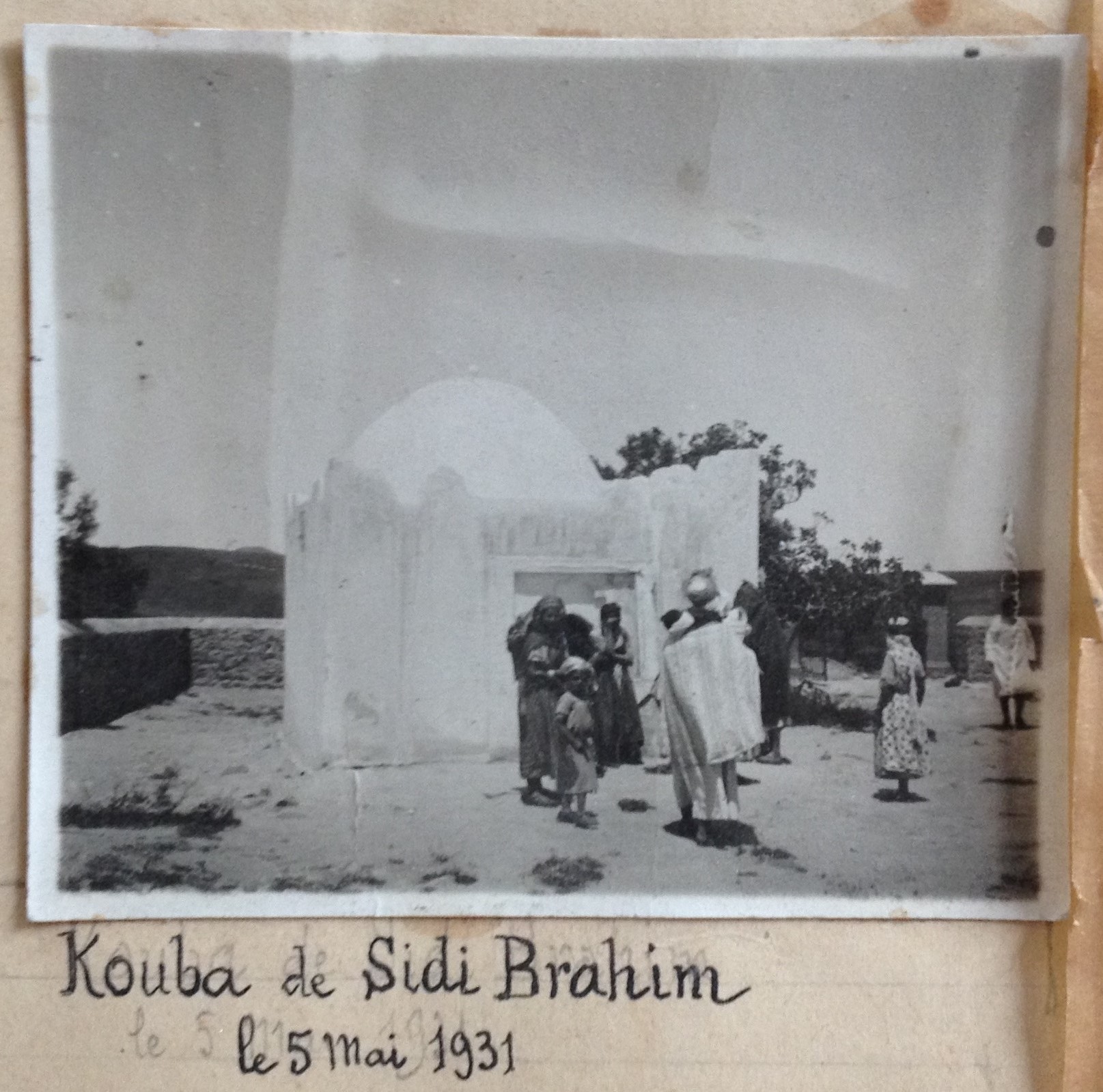 Kouba de Sidi Brahim, le 5 mai 1931