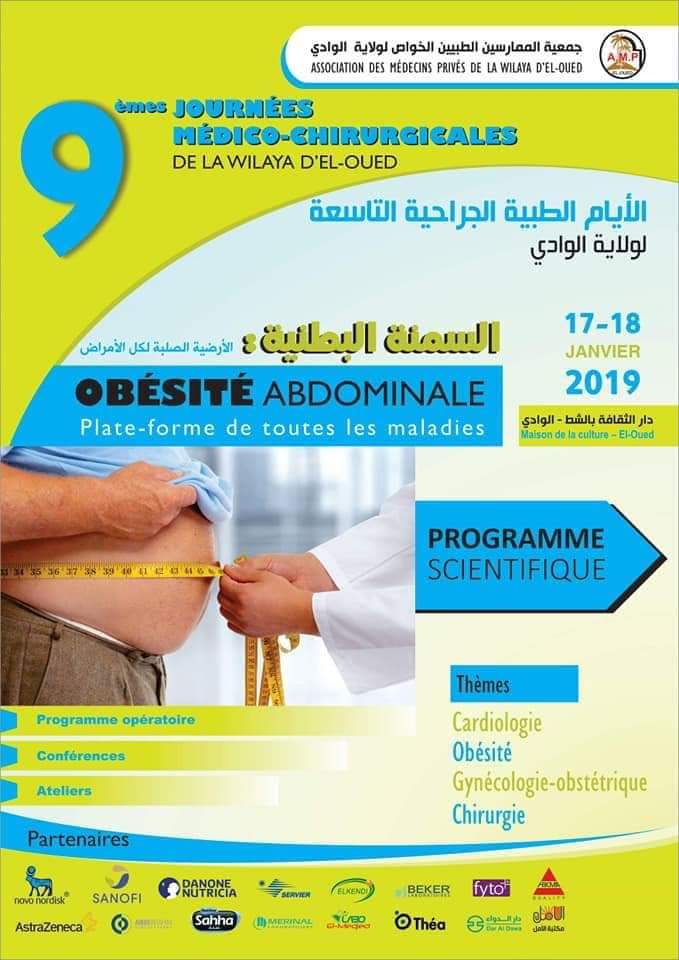 Journée médicale sur l'obésité abdominale.