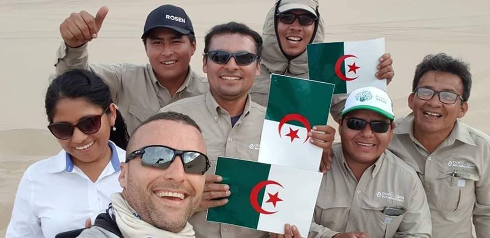 Pérou Fin du Dakar 2019 Bravo à l'équipage Algérien Ramzi, Ahmed Benbekhti et Samir Benbekhti