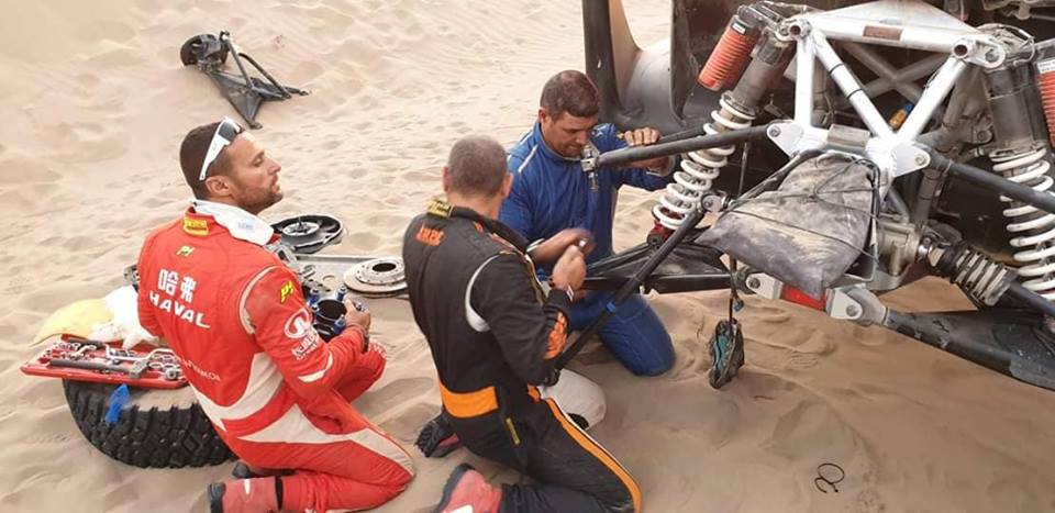 Pérou Fin du Dakar 2019 Bravo à l'équipage Algérien Ramzi, Ahmed Benbekhti et Samir Benbekhti