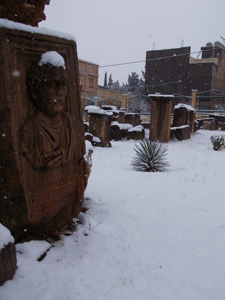 Le site de Tazoult, Batna à l'heure d'hiver... !