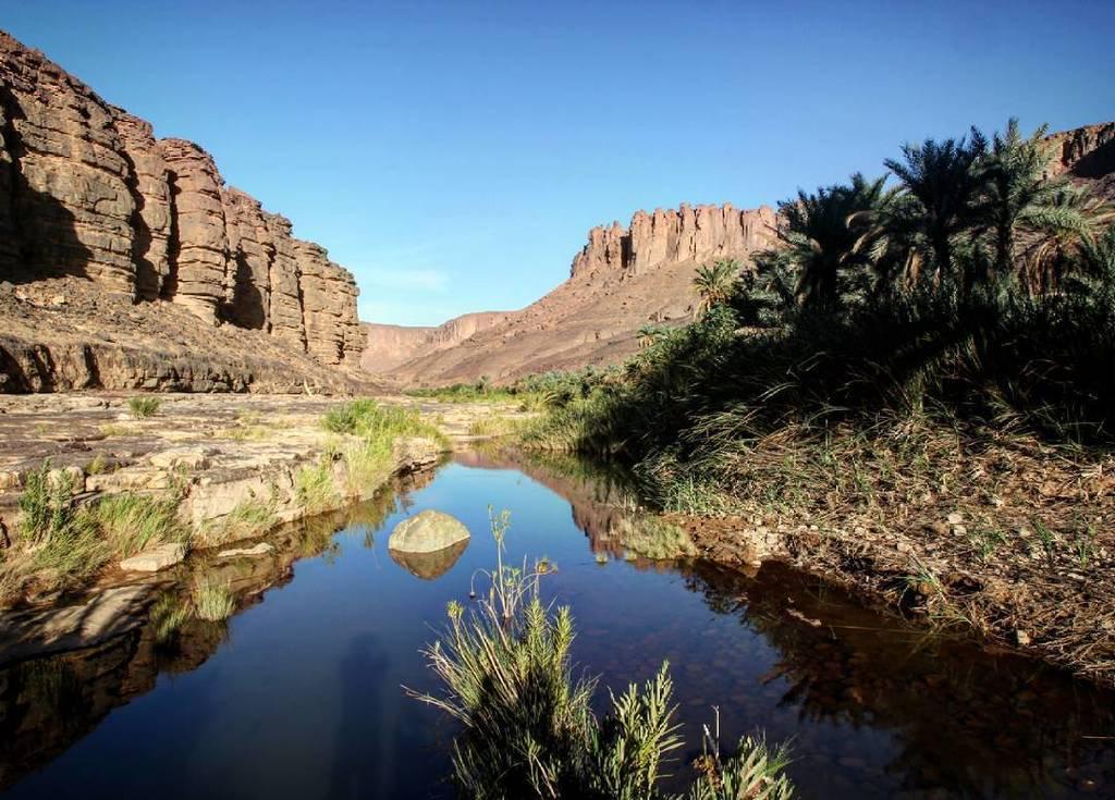 Vallée et Oued Ihrir, illizi....!