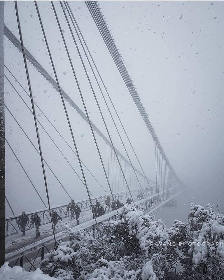 Constantine sous la neige