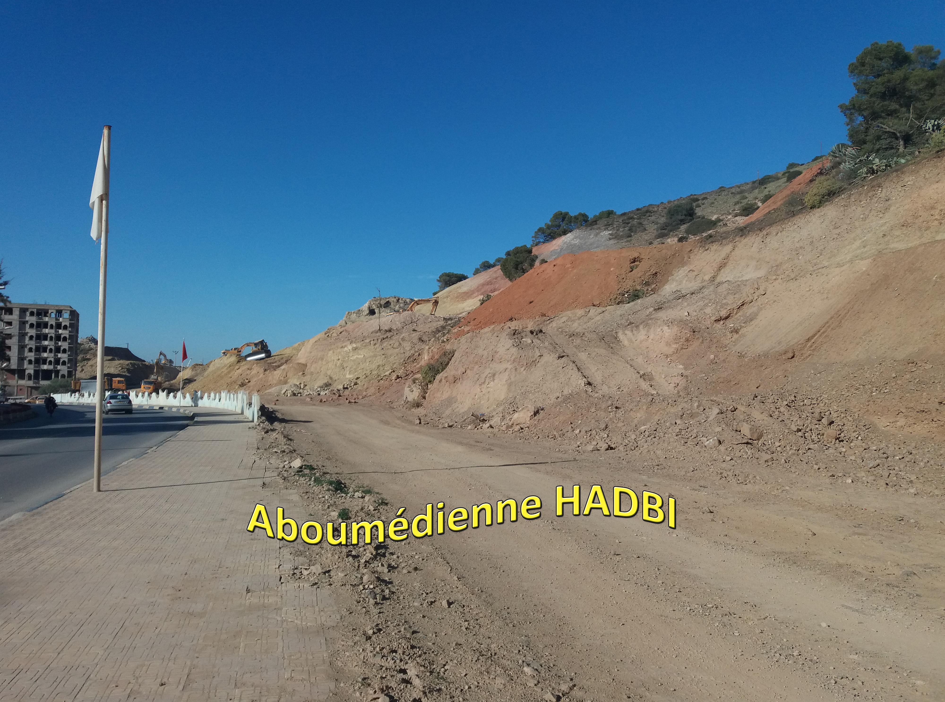 TRAVAUX DE REALISATION DE LA LIAISON AUTOROUTIERE RELIANT LE PORT DE GHAZAOUET A L'AUTOROUTE EST-OUEST.