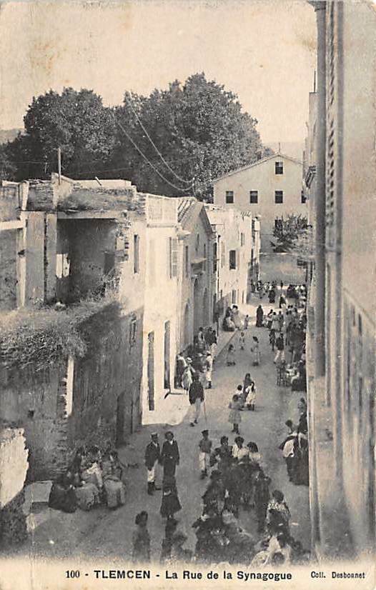 Algerie - TLEMCEN - La Rue de la Synagogue  (Derb El Yhoud)